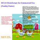 Licking Non Toxic HOCL HCLO Hypochlorous Acid Disinfectant Poultry Farm
