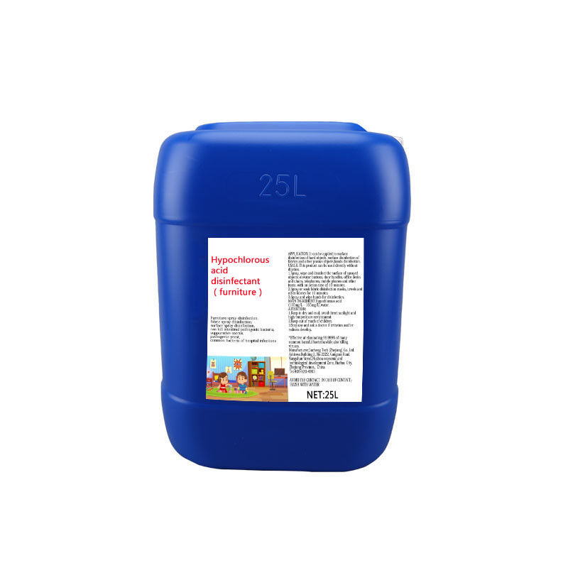 150PPM Hypochlorous Acid Sanitizer Safe And Non Toxic HOCL / HCLO Furniture Disinfectant